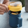 thumbnail image 3 of Plastic Portable Soup Containers Practical Reusable Easy Cleaning Breakfast Cup for Storing Kids Snacks Takeout Leftovers, 3 of 10