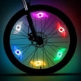 thumbnail image 3 of 6pcs Wheel Spoke Led Lights, Car Bike Cycling Tire Lights, Waterproof Design, for Night Riding, Reflective Spokes, High Visibility, Outdoor Riding Gear,YISHFHP,Red, 3 of 8