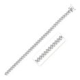 thumbnail image 1 of Sterling Silver Rhodium Plated Miami Cuban Chain 7.0mm 22 in, 1 of 3