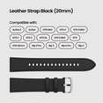 thumbnail image 5 of Amazfit Black Leather Strap (20mm), 5 of 5
