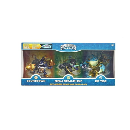 Skylanders Imaginators - Classic Triple Pack - Countdown, Stealth Elf and Rip Tide (Xbox One/PS4/PS3/Xbox 360/Nintendo Wii (Best Stealth Games Xbox 360)