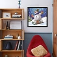 thumbnail image 4 of Snowman, Scenic Seasons Framed Art Print Wall Art by DBKArt Licensing Sold by Art.Com, 4 of 5