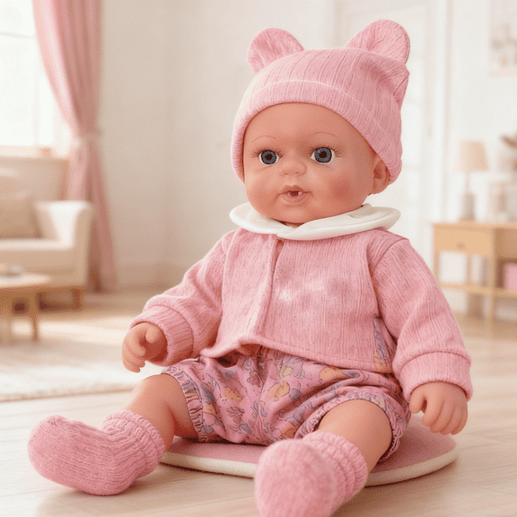 Finished Lifelike 12Inch 30cm Reborn Baby Dolls That Look Real Handmade Realistic Newborn Baby Doll Toys Set for Birthday Gift for Kids 3 