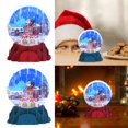 thumbnail image 3 of Tarjeta de regalo de Navidad emergente 3D, globo de nieve, feliz vacaciones de Navidad, decoración, regalo, tarjeta de felicitación emergente, 3 of 3
