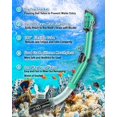 thumbnail image 4 of Conjunto de Snorkel PIYAZI para Adultos con Bolsa de Malla, 4 of 7