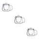thumbnail image 4 of Inteprter Tea Pot Loose Leaf Tea Glass  Kettle W/ Teapot Removable Strainer Type1, 4 of 6