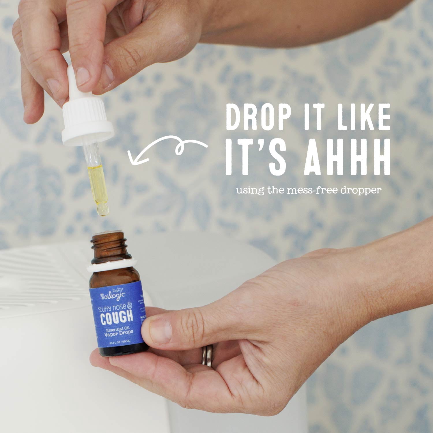 Oilogic Baby Stuffy Nose & Cough Essential Oil Vapor Drops