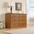 thumbnail image 2 of Pemberly Row 6 Drawer Bedroom Dresser in Carolina Oak, 2 of 4