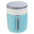 thumbnail image 1 of Taza de desayuno de acero inoxidable 304 Xihbxyly con tapa cuchara gran capacidad, 1 of 1