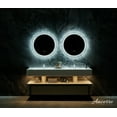 thumbnail image 5 of Frysta 30 in. Round LED Frameless Mirror with Dimmer and Defogger, 5 of 9