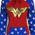 thumbnail image 3 of Wonder Woman Crown  and  Hood Women's Hoodie-Small, 3 of 7