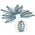 thumbnail image 1 of Mosiee 10 Pcs Feeder Spring For Carp Tackle Fishing Stainless Steel Inline Spring Lure Feeder Professional Fishing Tackle Tools Parts, 1 of 9