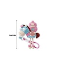 thumbnail image 3 of Lucky Horse Bag Charm Keychain Plush Mascot 2026 New Year Gift Mini Stuffed Animal Backpack Pendant Accessory for Good Fortune and Prosperity Charm Blue, 3 of 6