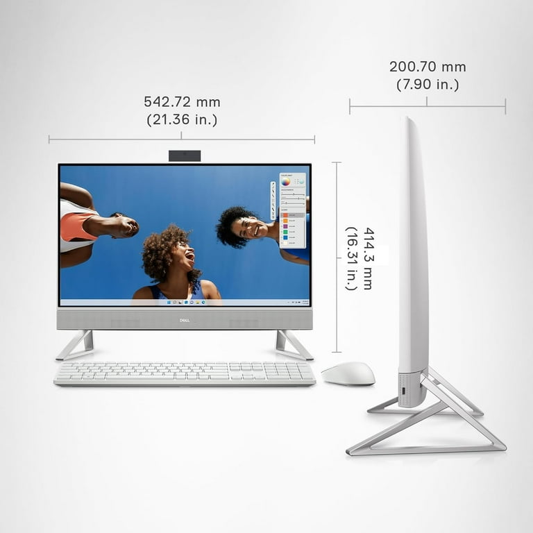 Dell-All in One Desktop-Computer 24 inch Touchscreen FHD IPS