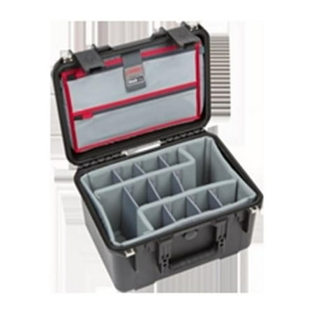 SKB iSeries 3i-1510-9 Case with Think Tank Designed Photo Dividers & Lid Organizer Waterproof Black