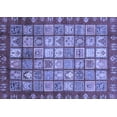 thumbnail image 1 of Ahgly Company Indoor Rectangle Abstract Blue Modern Area Rugs, 6' x 9', 1 of 4