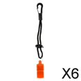 thumbnail image 1 of DYNWAVECA Set of 2 Emergency with Attachment for Boats and Kayaks - Bright Color 6 Pcs, 1 of 6