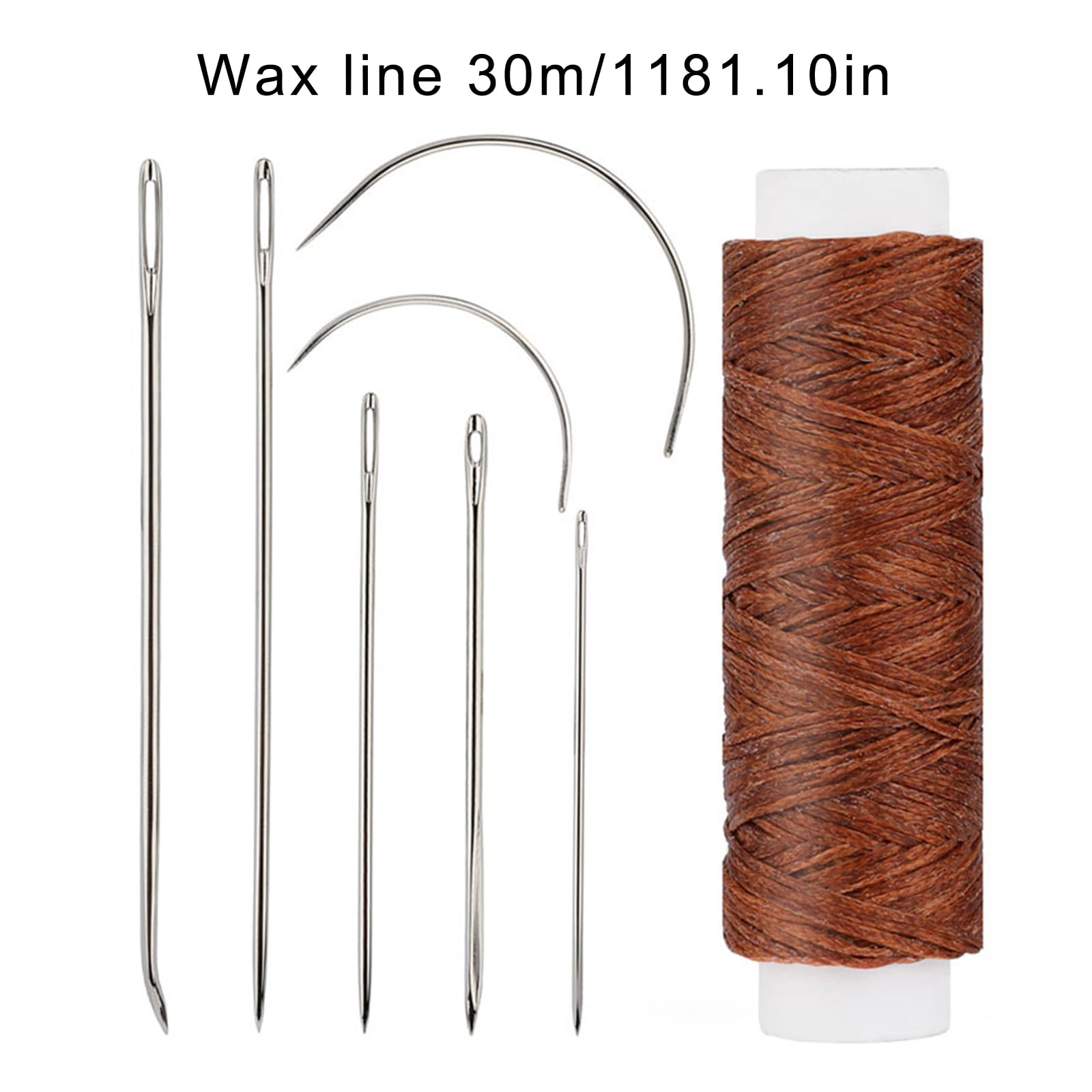 10 Set Leather Sewing Needle Set Upholstery Needle Curved Needle Embroidery Needle Leather Hand Sewing Needle for Craft