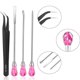 thumbnail image 4 of 11pieces Tweezers Jewelry Making Kit Stirring Needle Spoon Tool For Diy Craft, 4 of 5