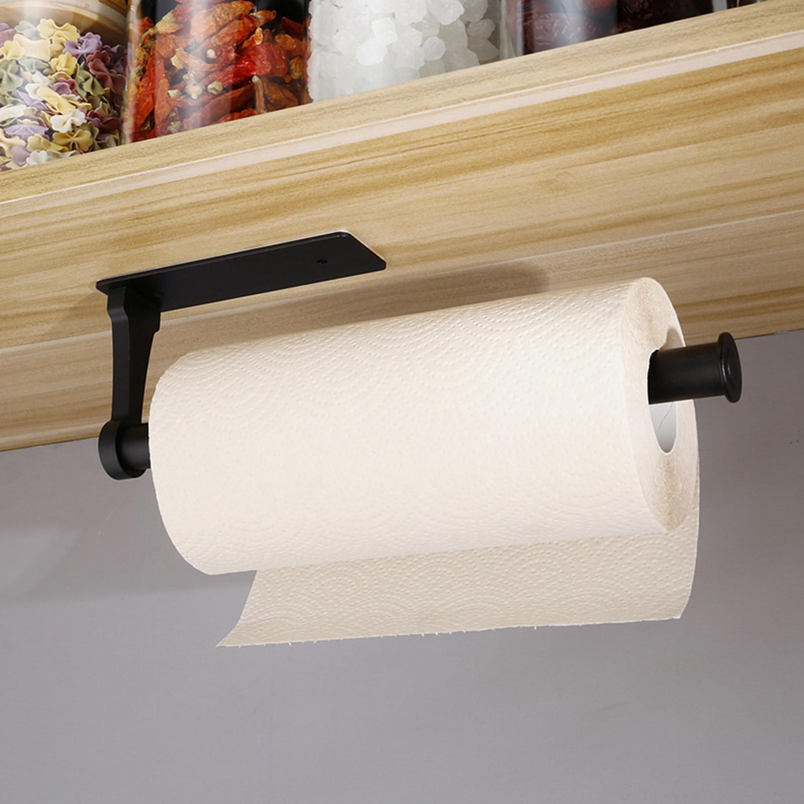Paper Roller Holder Under Cabinet Toilet Paper Stand Tissue Holders for ...
