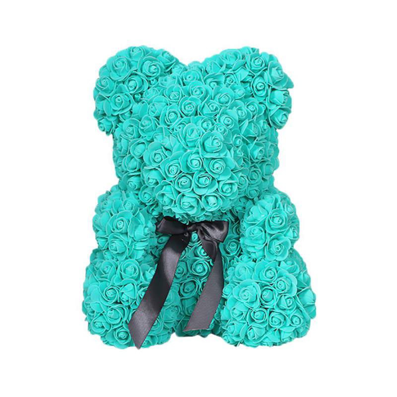Rose Bear Teddy Foam Flower-bear Birthday Wedding Decoration Gift Box Included 