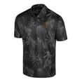 thumbnail image 2 of Men's Colosseum Black Wyoming Cowboys Palms Team Polo, 2 of 3