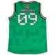 thumbnail image 4 of Set de baloncesto Minecraft Creeper para niños, talla 7, color verde, 4 of 9