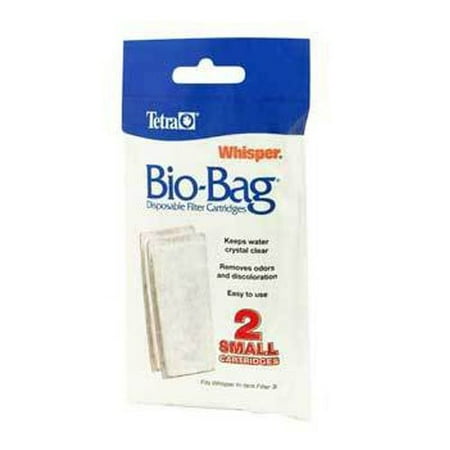 Tetra Easy Balance - Bio - bag 2pk Small For The (3i) Filter, Whisper Bio-Bag Cartridges complete the Whisper 3i In-Tank Filter for a clean, easy-to-maintain aquarium By Tetra Usa Inc.