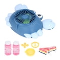 thumbnail image 3 of Máquina De Burbujas De Música, Máquina De Burbujas De Regalo Con Ventilador Eléctrico De Cangrejo Lindo De Burbujas Rápidas Para Niños Pequeños Mayores De 3 Años Para, 3 of 8