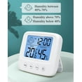thumbnail image 3 of New Weather Station Backlight Electronic Hygrometer Thermometer LCD Digital Temperature Humidity Meter NO BACKLIGHT, 3 of 7