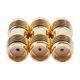 thumbnail image 3 of 9X Conector RF Dorado Sma Hembra A Sma Hembra para Radio Bidireccional SmA-F A SmA-F Adaptador de Antena, 3 of 5