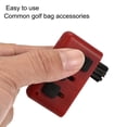 thumbnail image 4 of Uxcell 3 in 1 Portable Retractable Dust Groove Cleaner Golf Club Brush Red 3 Pack, 4 of 5