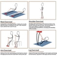 thumbnail image 4 of Multi-Function Tension Rope – 4 Tube Resistance Bands with Handles – Sit Up Exercise Equipment Home Gym Tummy Trainer for Men Women, 4 of 5