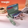 thumbnail image 7 of Wrangler Wallet Purse for Women Gradient Wristlet Wallet with Credit Card Holder, Light Green, 7 of 7