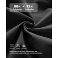 thumbnail image 6 of FITOP Women's High Waisted Running Shorts—Comfy Liner for Workout Athletic Gym Track Quick Dry,Black,Size S, 6 of 6