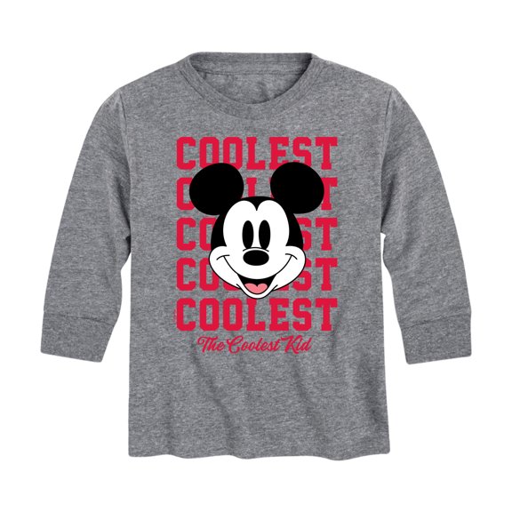 Mickey & Friends - The Coolest Kid - Youth Long Sleeve Graphic T-Shirt
