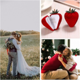thumbnail image 5 of Ring Box Strawberry Shape Wedding Ring Case Creative Jewellery Gift Box For Proposal Engagement Marriage(ring Not Included), 5 of 5