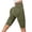 Green, variant on Kingdiese Womens Seamless Yoga Shorts Control High Waist Fitness Shorts Lifting Workout Bottoms Yoga Shorts Women Long, Size XXXXL