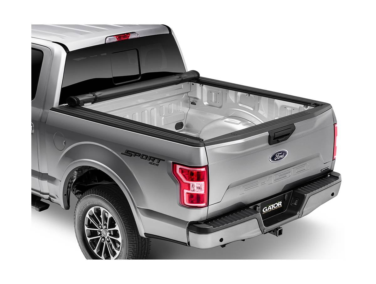 Gator 139773 SRX Soft Roll-up Tonneau Cover Fits 2015-2020 Ford F150, 2017-2020 F150 Raptor 5'7" Bed