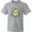 AC-Heather Grey, variant on Inktastic Girls Happy Earth Day Youth T-Shirt