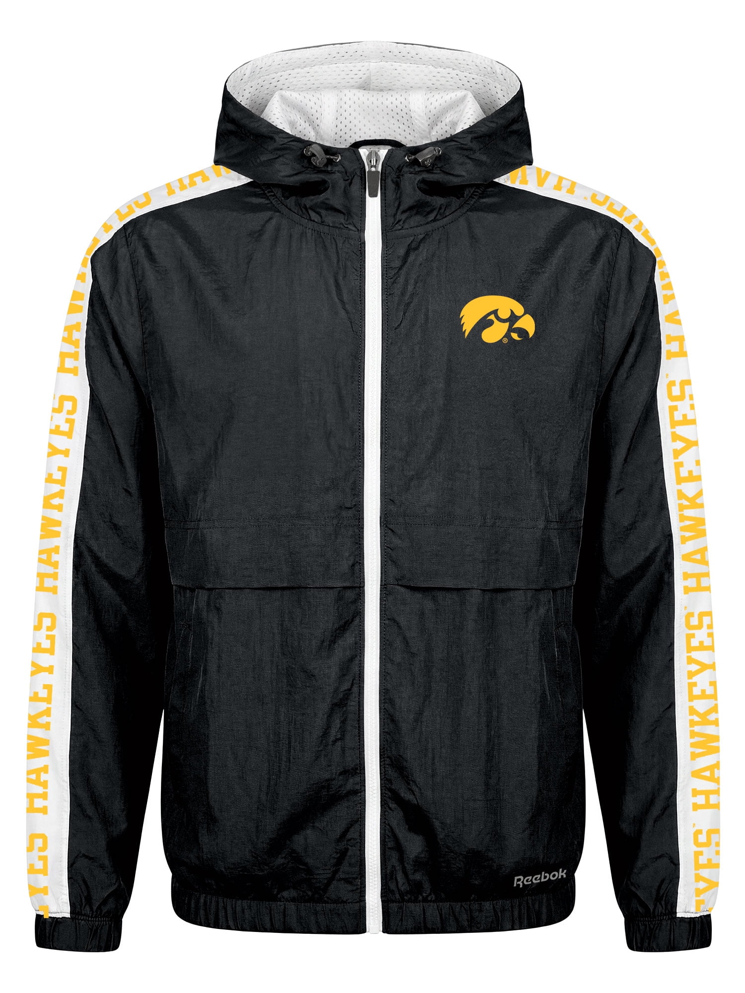 Iowa Hawkeyes Reebok Womens Colorblocked Full Zip Jacket