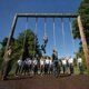 thumbnail image 2 of Climbing Rope with Carabiner, 30mm x 3m Power Training Battle Rope for Muscle Strength Workout, 2 of 5