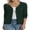 Green, variant on Women’s 100% Cotton Lightweight Button-Front Cardigan Sweater,V-Neck Long Sleeve Knit, Burgundy M-2XL