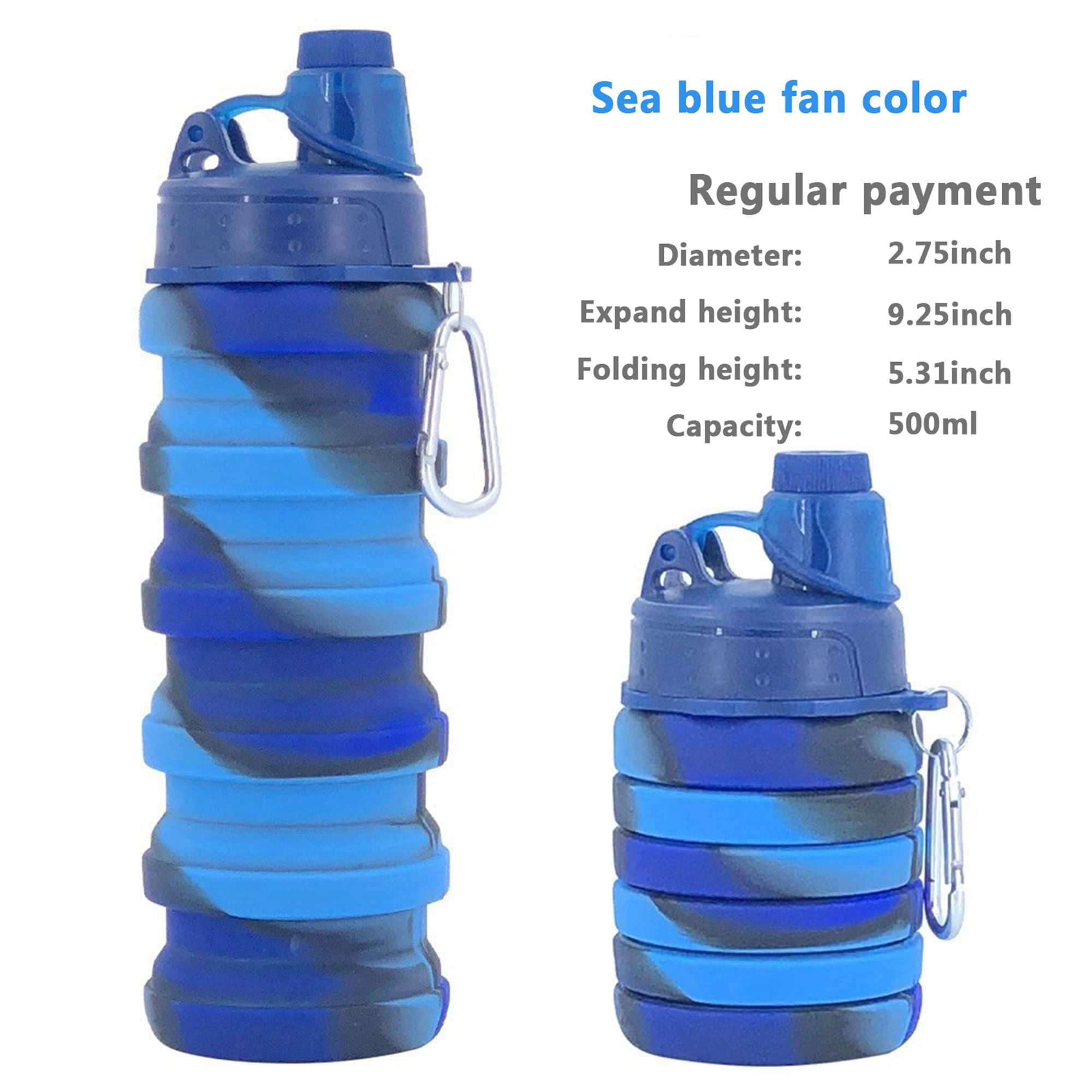 Loyerfyivos Reusable Water Bottle BPA-Free 44oz Water Bottles Leakproof Water Jugs Dishwasher Safe Drinking Water Bottles for Home Fitness Outdoor