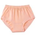 thumbnail image 2 of Bovxnpu Women's Plus Size Panties, Women's Breathable Cotton Brief Underwear, Breathable Lace Trimmed High Waisted Triangular Underwear For Women Underwear, 2 of 3