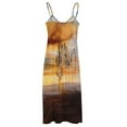 thumbnail image 6 of Favourite Artists - Salvador Dali - The Way to Pubol Sleeveless Dress sensual sexy dress for women Beachwear luxury dress, 6 of 6