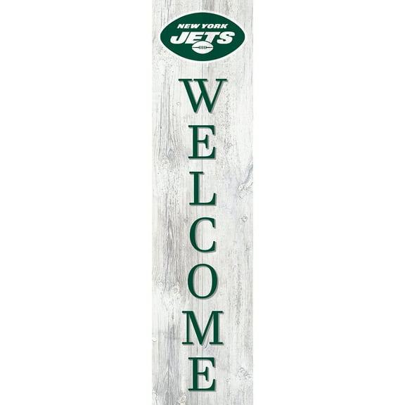 New York Jets 48'' Welcome Leaner
