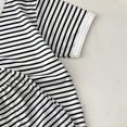 thumbnail image 5 of Toddler Boy Summer 2-Piece Clothes Sets Short Sleeve Tshirt & Shorts Casual Vacation Beach Outfits 6-12 Months 12-24 Months 2t 3t 4t 5t 6t 7t 8t 9t Children 18-24 Months, 5 of 7