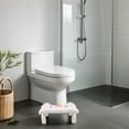 thumbnail image 3 of Minkissy Potty Stool Rectangular Toilet Stool With ABS Material For Home Use 1Set, 3 of 8
