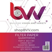 BVV Ashless Filter Papers - 180MM - Qualitative